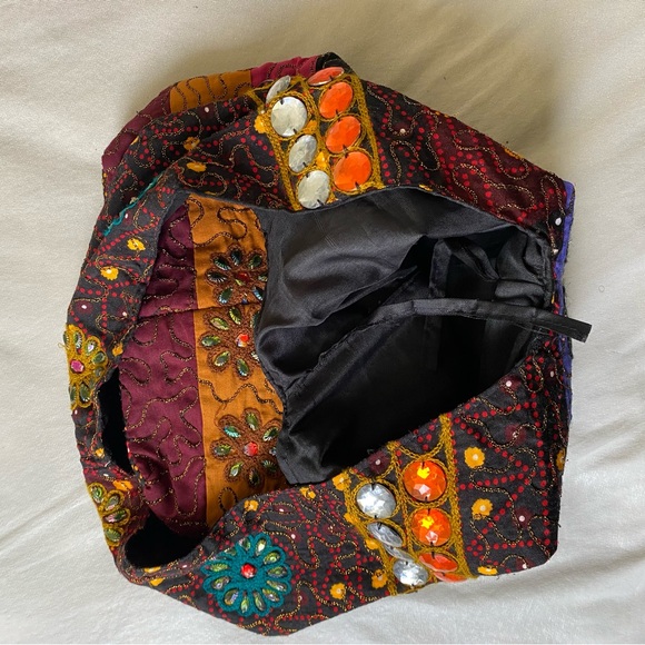 Multi-patterned Boho Shoulder Bag - Picture 7 of 8